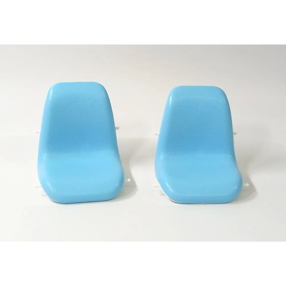 1977 Vintage Barbie Dream House 2 Kitchen Dining Chair Replacement Seats No Legs